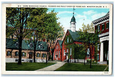 1931 Home Moravian Church Winston Salem North Carolina NC Postcard picture