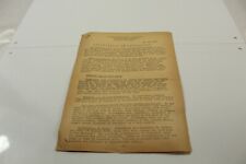 Vintage U.S. Army Air Forces Transport Command Passenger Letter July 27, 1945 picture