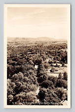 Postcard RPPC Bennington fVermont VT from Monument, Real Photo Antique O1 picture