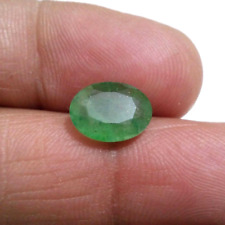 Outstanding Zambian Emerald Oval 2.80 Crt Unique Green Faceted Loose Gemstone picture