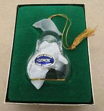  Vintage Lenox Christmas Annual Bell PARTRIDGE with Box picture