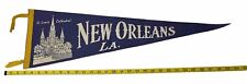St Louis Cathedral Vintage Pennant New Orleans LA picture
