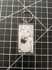 Ahegao Manga Anime Ecchi Hentai Otaku Waifu Girl Hand-Made Keychain picture