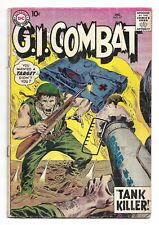 G.I. Combat #67 (DC, 1958) 1st Appearance of Tank Killer, Joe Kubert | VG- 3.5 picture