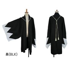 JAPANESE Woman Haori Shinsengumi Free Size Jacket Cosplay Costume Samurai Black picture