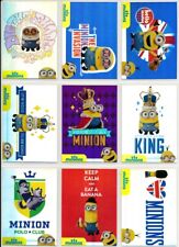 2015 Minions The Movie Trading Cards Jumbo Pack Exclusive Chase Insert Set of 9 picture
