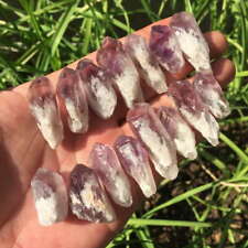 Amethyst Points Collection 1/4 Lb. Brazilian Rough Raw Healing Crystals  picture