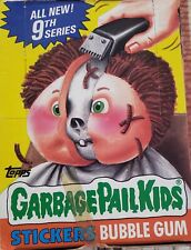 NEW VINTAGE BOX OF 1987 GARBAGE PAIL STICKERS  WITH BG 9TH SERIES CANADA ISSUE  picture