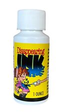 1 DISAPPEARING INK Bottle Prank Joke Gift Funny Toy Squirt Vanishing Blue Liquid picture