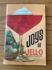 Joys Of Jell-O Gelatin Dessert Vintage Cookbook  picture