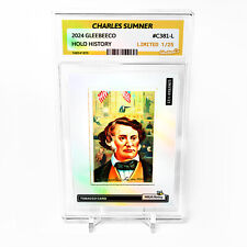 CHARLES SUMNER 1888 Tobacco Card 2024 GleeBeeCo Holo Card #C381-L /25 picture