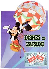 Vintage 1969 Disney on Parade Souvenir Stage Show Tour Program Booklet w/ Extras picture
