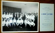 Kennedy JFK Original 1962 White House Correspondents Dinner Program & Photograph picture