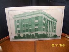 1941 Municipal Building Texarkana TX Texas Postmarked from Atlanta Texas picture