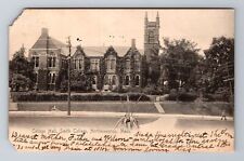 Northhampton MA-Massachusetts, Smith College College Hall Vintage c1905 Postcard picture