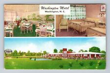 Washington DC-Washington Motel, Advertisment, Antique, Vintage c1988 Postcard picture