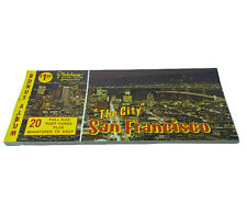 Vintage San Francisco Souvenir 20 Plastichrome Full Size Postcards Bonus Album  picture