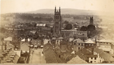 England, Taunton, St Mary Magdalene Church Vintage Albumen Print.  Albu Print picture