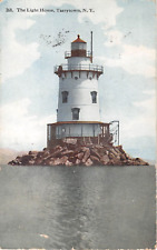 c.1910 Light House Tarrytown NY post card Westchester county as is picture