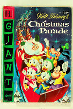 Walt Disney’s Christmas Parade #8 - Dell Giant (1956, Dell) - Good- picture