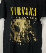 Vintage Nirvana T Shirt Bleach Band Tee Kurt Cobain Grunge Rock 2013 Small Y2K picture