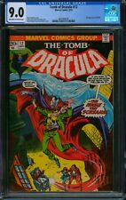 Tomb of Dracula #12 🌟 CGC 9.0 🌟 2nd App of BLADE the Vampire Slayer 1973 picture
