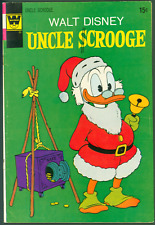 Vintage 1971 Gold Key Comics Walt Disney's Uncle Scrooge #96 FINE  Santa Cover picture
