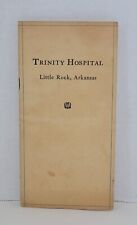Little Rock, Arkansas Trinity Hospital Vintage Patient Guide Booklet picture