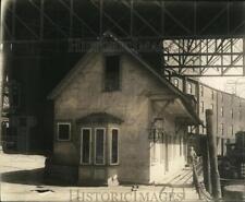 1914 Press Photo Fire Station No.15 Under Old Viaduct picture