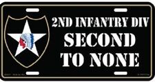 U.S. Army 2nd Infantry DIV SECOND TO NONE Black 6