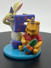 Disney Winnie The Pooh birthday age 5 figurine ceramic 4.5