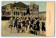 c1910's Bathing Artists At The Beach Scene Atlantic City New Jersey NJ Postcard picture