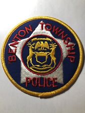 Benton Township Michigan Police Patch picture