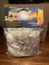 Vintage 10 Leapin Lizards  Fun Lights String Light Set Primal lite Artline picture