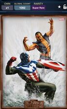 🟣DIGITALCARD🟣 Marvel Collect Topps Sterling Captain America Vs Namor  picture