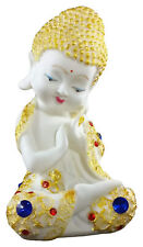 Indian Traditional Monk Buddha beautiful Showpiece Multicolor for Decoration picture