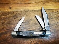 Vintage 1972-1986 Buck USA 303 Cadet Knife Saw Cut Delrin SAFB INSCRIBED picture
