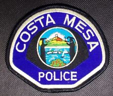 COSTA MESA CALIFORNIA POLICE EMBROIDERED UNIFORM PATCH - 4 1/2