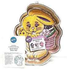 1991 Wilton Special Delivery Bunny/Little Leaguer Pan picture