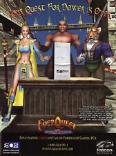 EverQuest Luclin Original 2004 Ad Authentic Falcon Northwest Gaming PC Promo picture