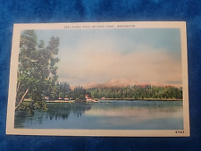 vintage postcard washington state 453 scenic vista on hood canal picture