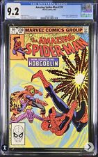 AMAZING SPIDER-MAN #239 CGC 9.2 WH PAGES / 1ST SPIDER-MAN VS HOBGOBLIN BATTLE picture