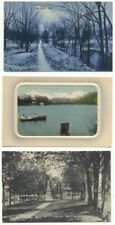 South Hadley MA Lot of 3 Old Postcards Massachusetts picture