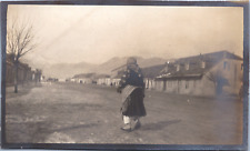 Montenegro, Cetinje, Rue Albanaise, vintage silver print, ca.1925 vintage silver picture