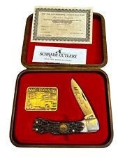 MAC Tools 50th Anniversary 1938 -1988 Schrade Knife & Medallion Set. picture