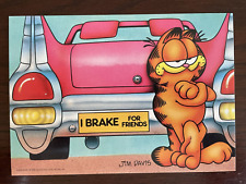 Garfield The Cat Vintage Postcard Jim Davis Postcard 
