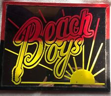 Vintage BEACH BOYS Carnival Mirror - Red & Yellow - VERY RARE picture