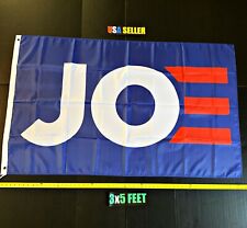 Joe Biden 2020 Flag FREE FIRST CLASS SHIP Big Blue Joe Biden Sign USA ONE SIDED picture