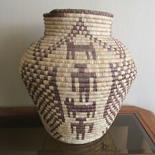 Early 20th Century Native American Southwest Apache Olla Basket, EXCELLENT picture