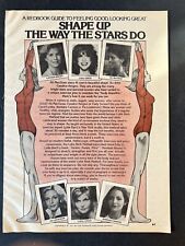 Vtg 1970s Shape up the way Stars do, Candice Bergen, Carly Simon, Ali MacGraw picture